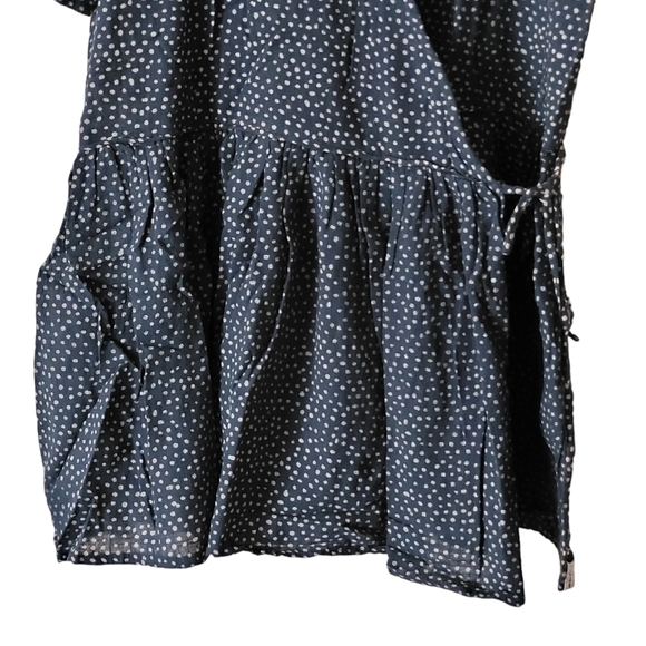 NEW One Teaspoon Starry Night Navy V-Neck Wrap Dress - Picture 7 of 11